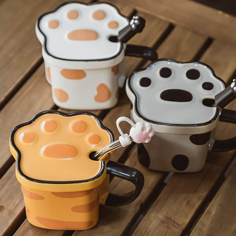 Lighteme Cat's Claw Ceramic Mug