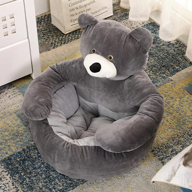 Canapé Lighteme Bear - Siège moelleux idéal pour les animaux de compagnie ou les tout-petits