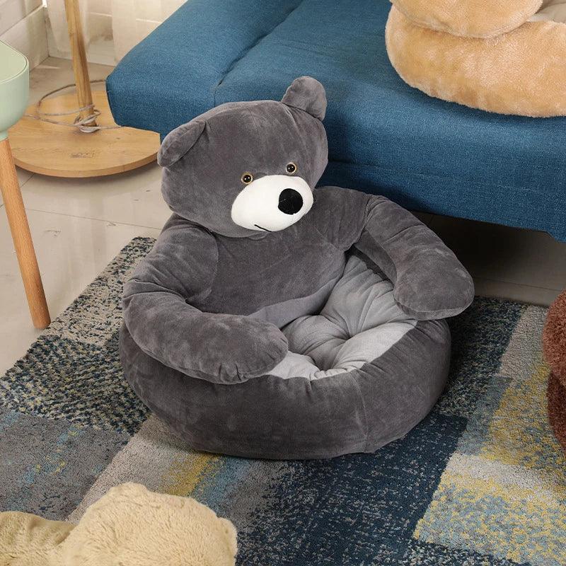 Canapé Lighteme Bear - Siège moelleux idéal pour les animaux de compagnie ou les tout-petits