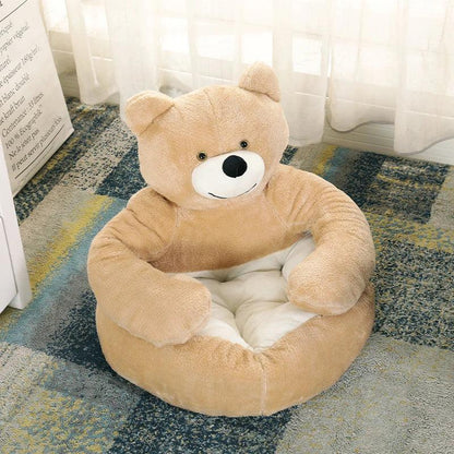 Canapé Lighteme Bear - Siège moelleux idéal pour les animaux de compagnie ou les tout-petits
