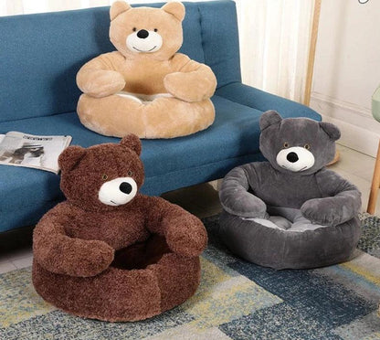 Canapé Lighteme Bear - Siège moelleux idéal pour les animaux de compagnie ou les tout-petits