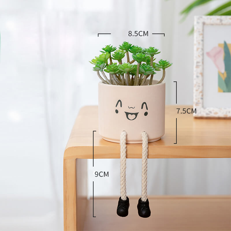 Lighteme Keramik-Emoji-Vase