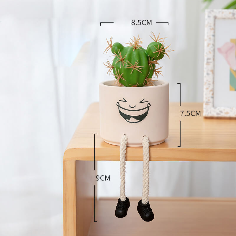 Lighteme Keramik-Emoji-Vase