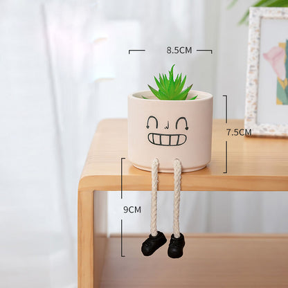 Lighteme Keramik-Emoji-Vase