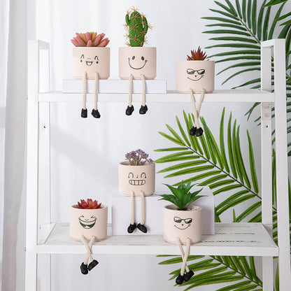 Lighteme Keramik-Emoji-Vase