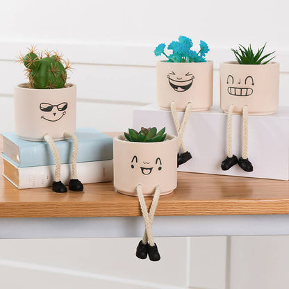 Lighteme Keramik-Emoji-Vase