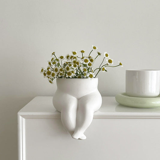 Vase à jambes en céramique Lighteme