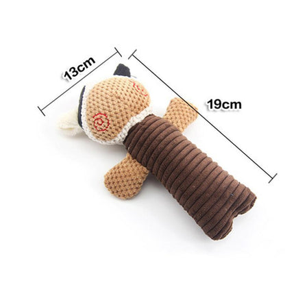 Lighteme Chew Quietsch-Plüsch-Hundespielzeug (3 Farben)