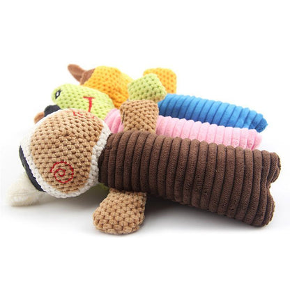Lighteme Chew Quietsch-Plüsch-Hundespielzeug (3 Farben)