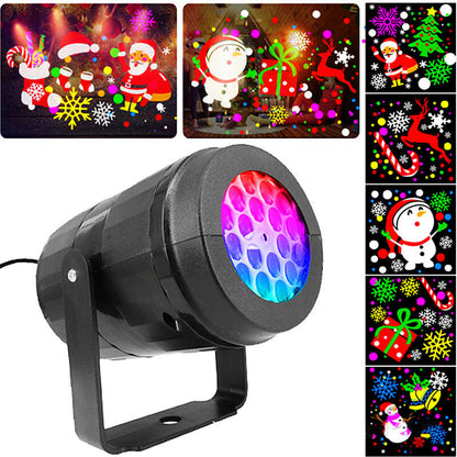Projecteur de flocons de neige de Noël Lighteme