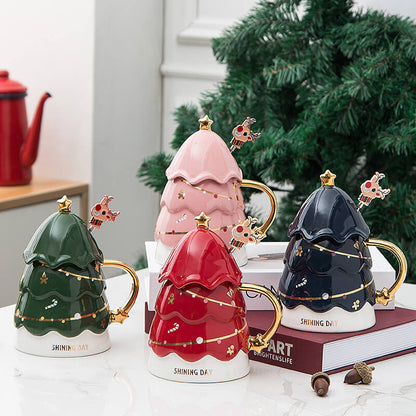 Tasse Lighteme en forme de sapin de Noël