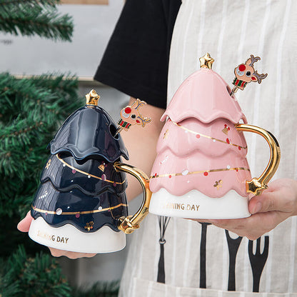 Tasse Lighteme en forme de sapin de Noël
