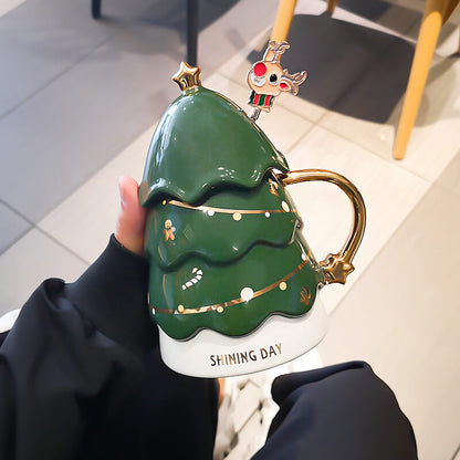Tasse Lighteme en forme de sapin de Noël