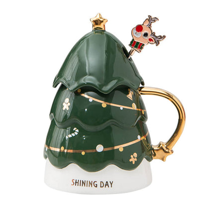 Tasse Lighteme en forme de sapin de Noël