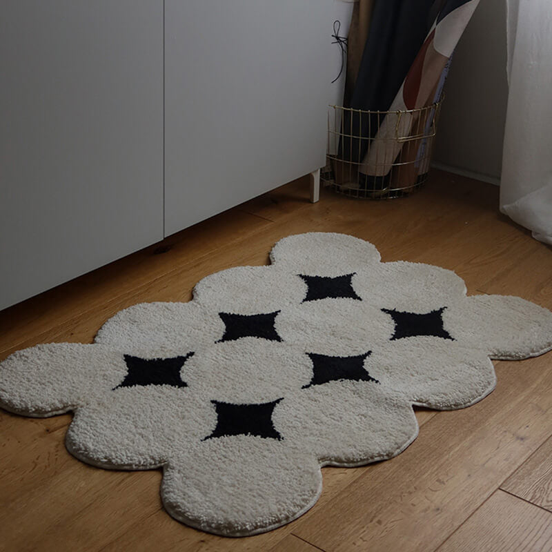 Lighteme Circle Pattern Decorative Rug