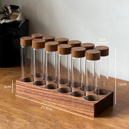 Tube à essai en verre pour grains de café Lighteme