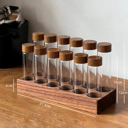 Tube à essai en verre pour grains de café Lighteme