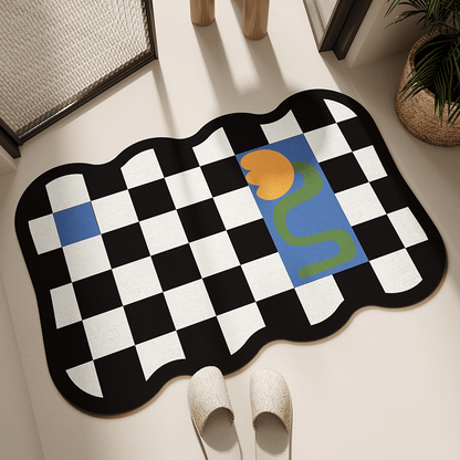 Tapis de bain Lighteme en boue de diatomées assorties