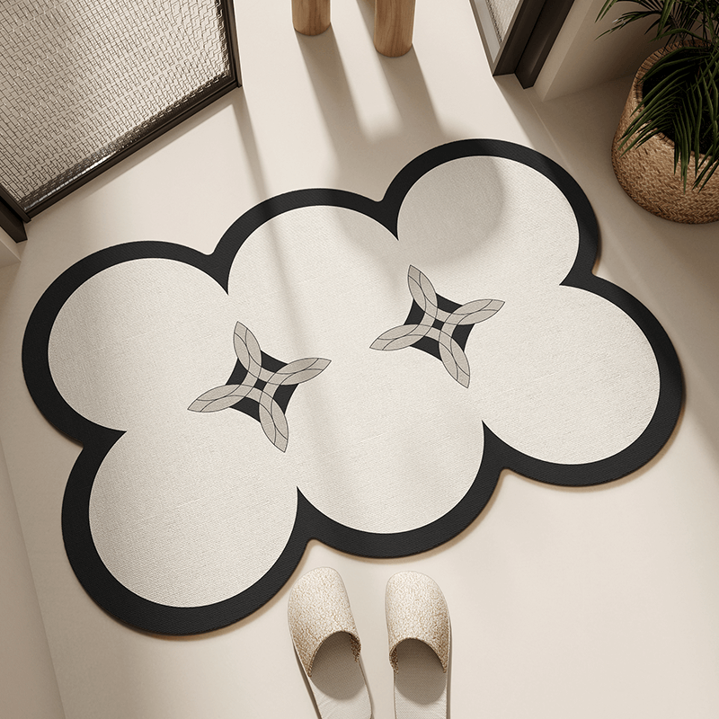 Tapis de bain Lighteme en boue de diatomées assorties