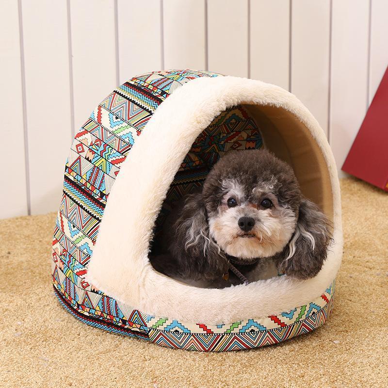 Lighteme Komfortable Hunde-Kennelmatte mit Print für Welpen (2 Farben)