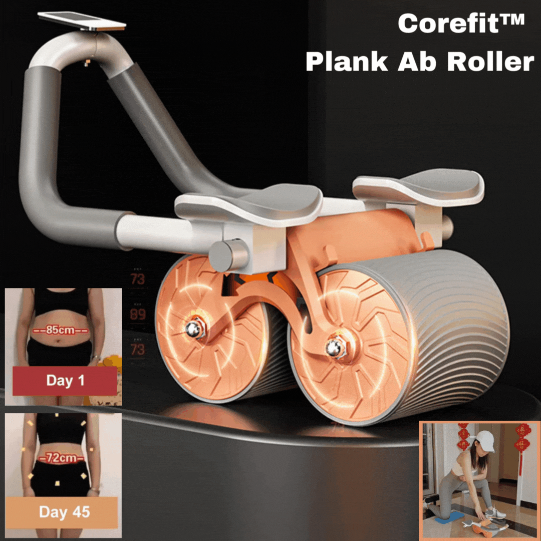 Lighteme Plank Ab Roller mit Telefonhalterung