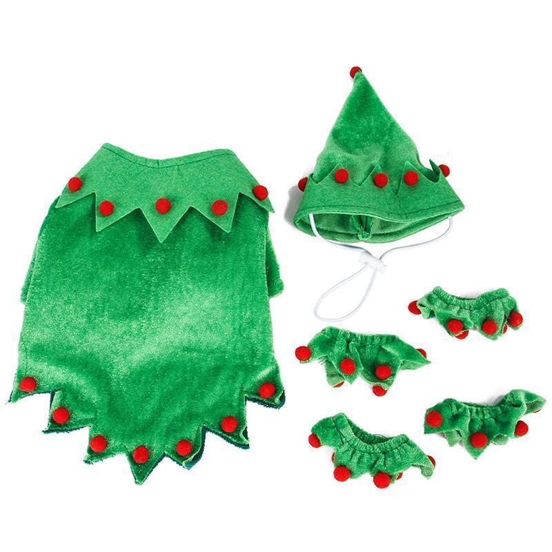Lighteme Cosplay Elves Dog Funny Gold Velvet Coat