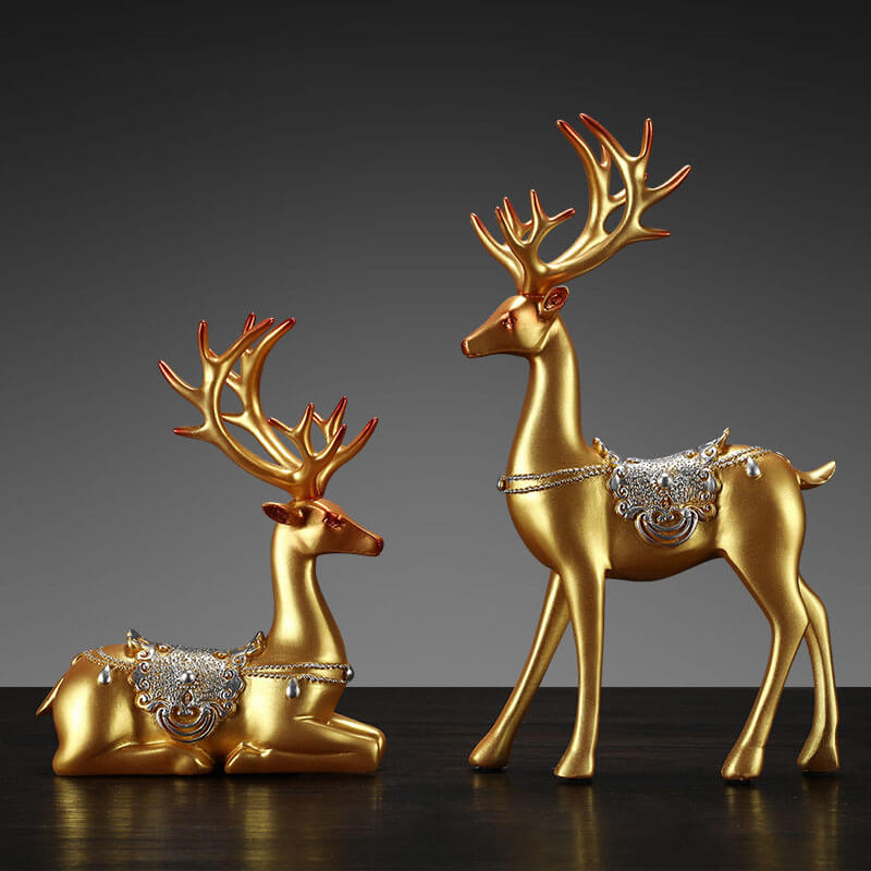 Lighteme Couple Deer Home Furnishings