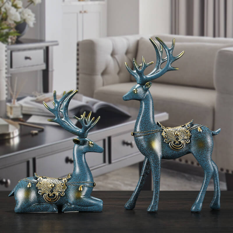 Lighteme Couple Deer Home Furnishings