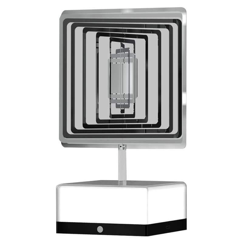 Décoration de chambre rotative 3D créative Lighteme