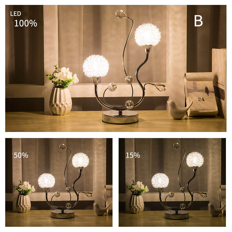 Lighteme Creative Aluminium Ball Tischlampe