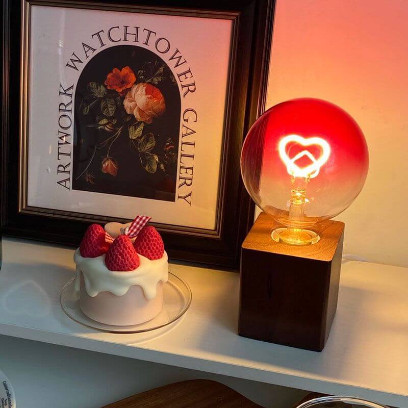 Lighteme Kreatives farbiges Glühbirnen-Nachtlicht