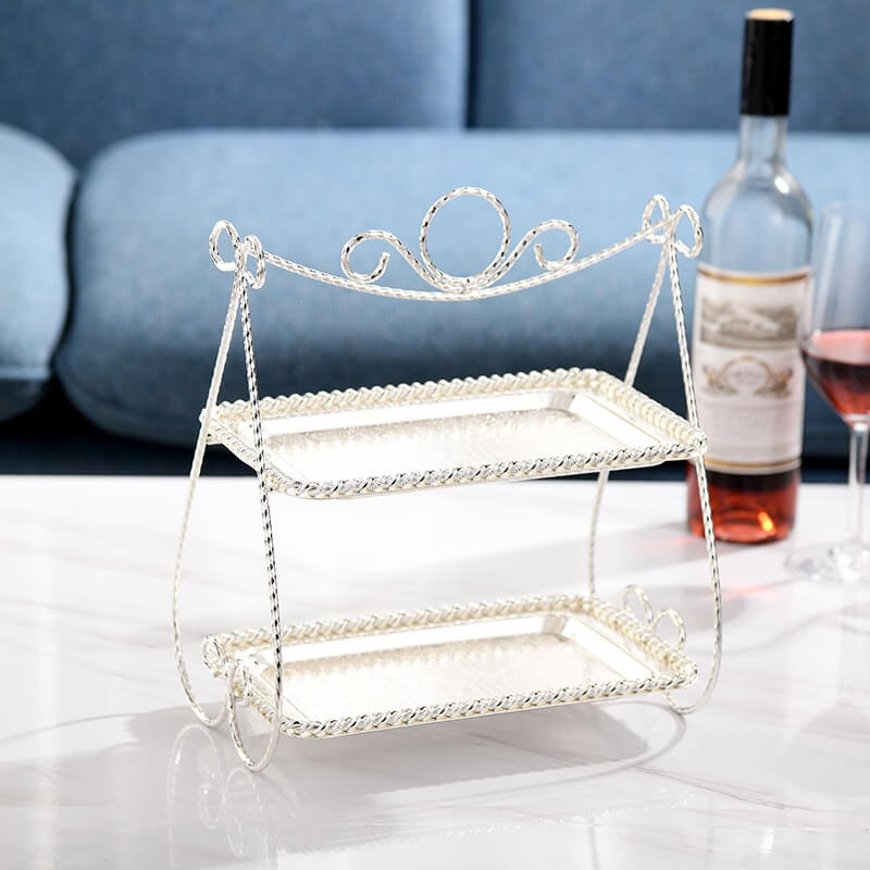 Lighteme Creative Double Layer Dessert Stand