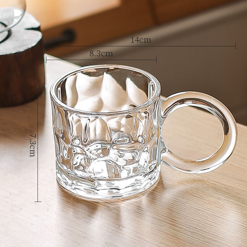 Lighteme Creative geprägter Glasbecher