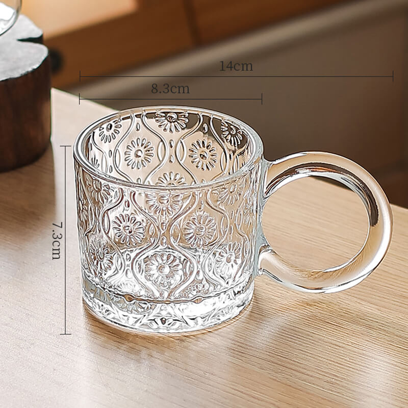 Lighteme Creative geprägter Glasbecher