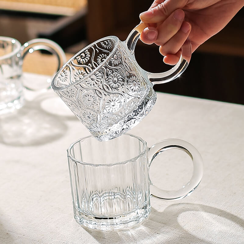 Lighteme Creative geprägter Glasbecher