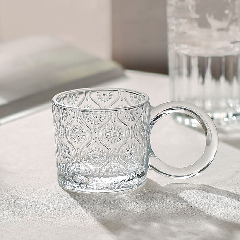 Lighteme Creative geprägter Glasbecher