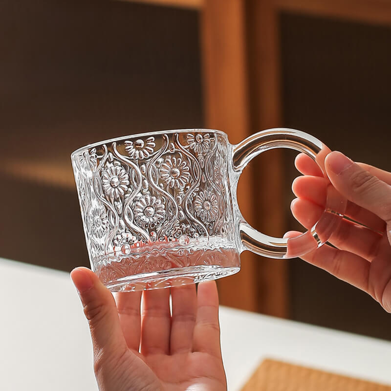 Lighteme Creative geprägter Glasbecher