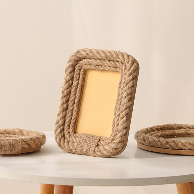 Lighteme Creative Hemp Rope Photo Frame