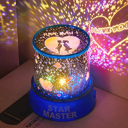 Lighteme Creative Rotating Starry Sky Projection Lamp