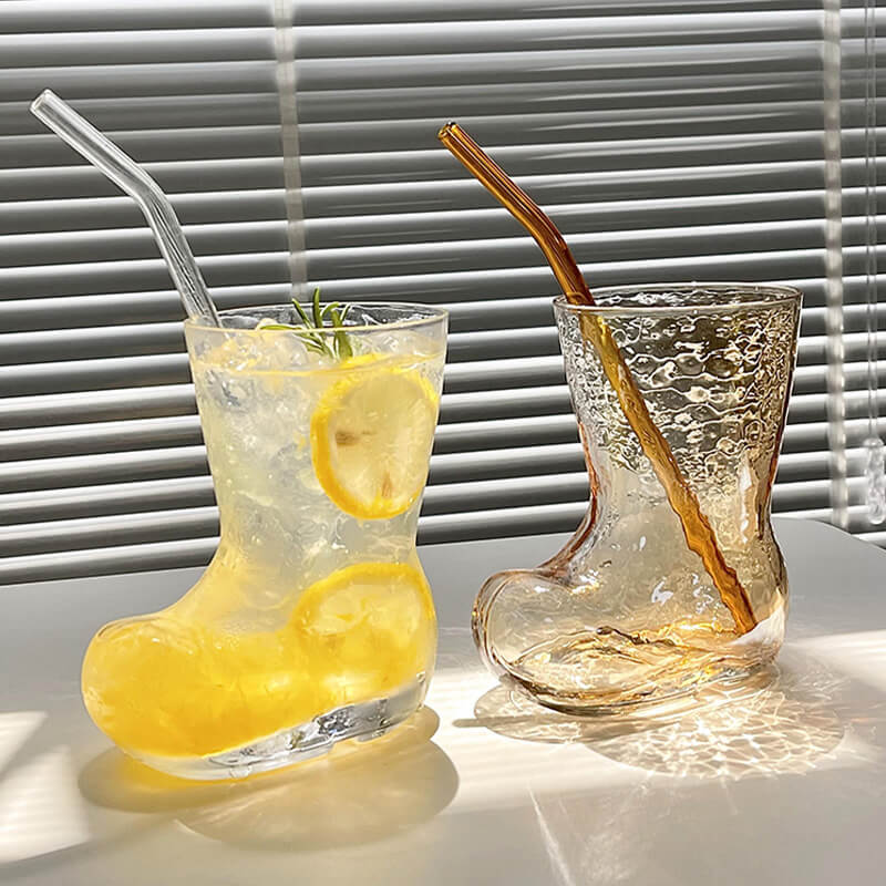 Lighteme Kreativer Glasbecher in Schuhform