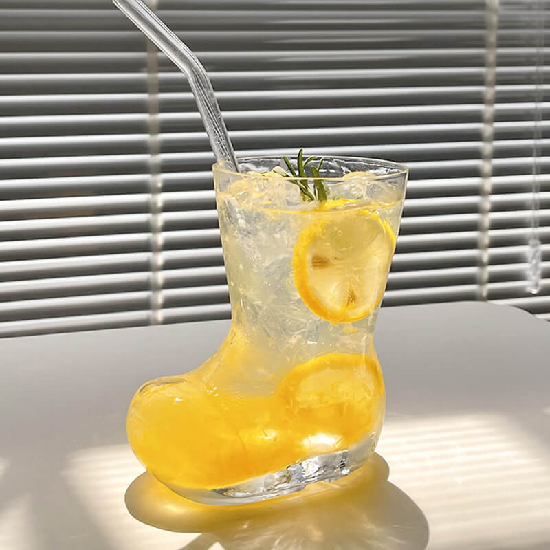 Lighteme Kreativer Glasbecher in Schuhform