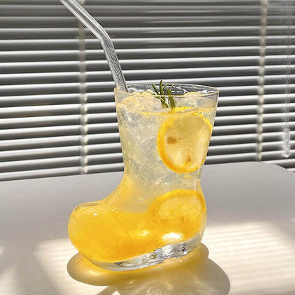 Lighteme Kreativer Glasbecher in Schuhform