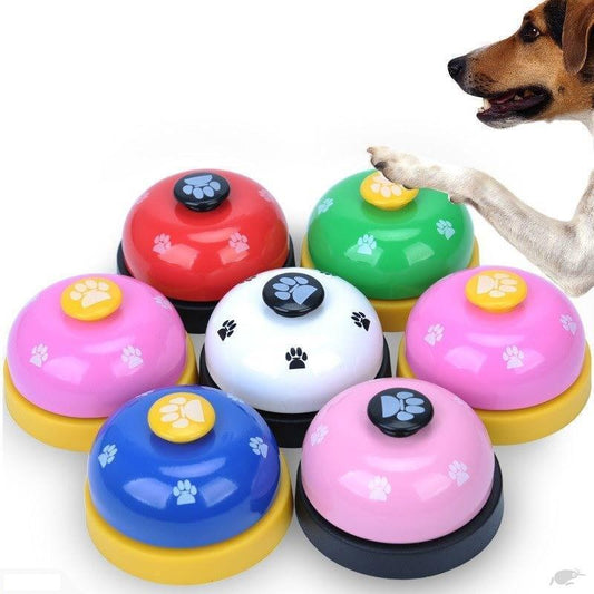 Lighteme Kreatives Futterglocken-Spielzeug für Katzen und Hunde, Trainingsglocke für Haustiere (6 Farben)