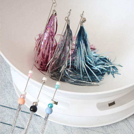 Lighteme Creative Sequin Tassel Cat Teaser Wand