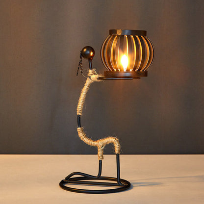 Lighteme Kreativer Kerzenhalter aus Eisen