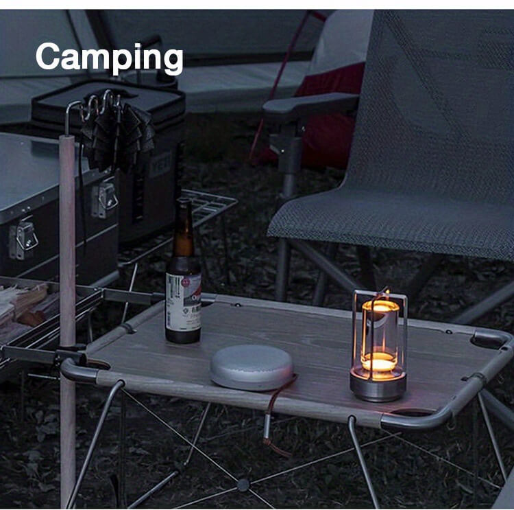 Lighteme Cross Camping-Tischlampe