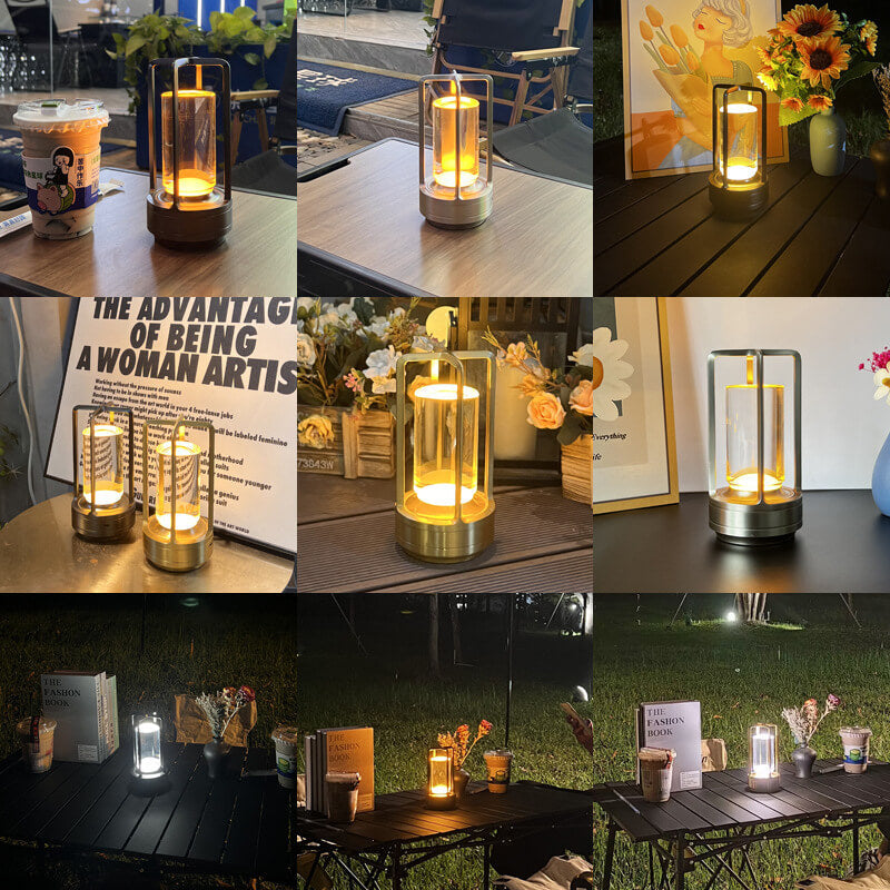 Lighteme Cross Camping-Tischlampe