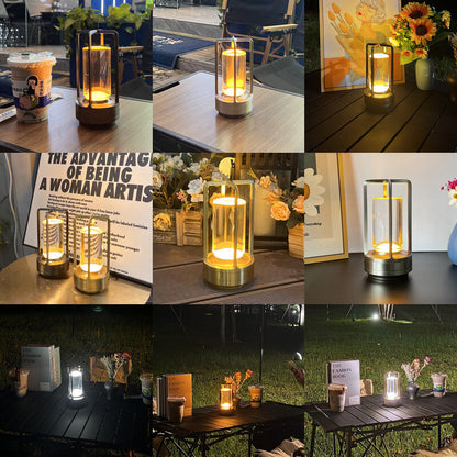 Lighteme Cross Camping-Tischlampe