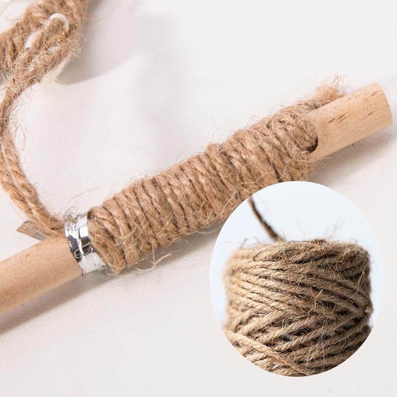 Bâtonnet interactif pour chat Lighteme en bois brut (6 types)