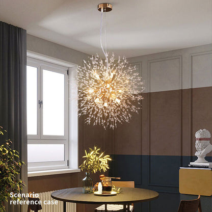 Lighteme Kristall-Löwenzahn-Kronleuchter